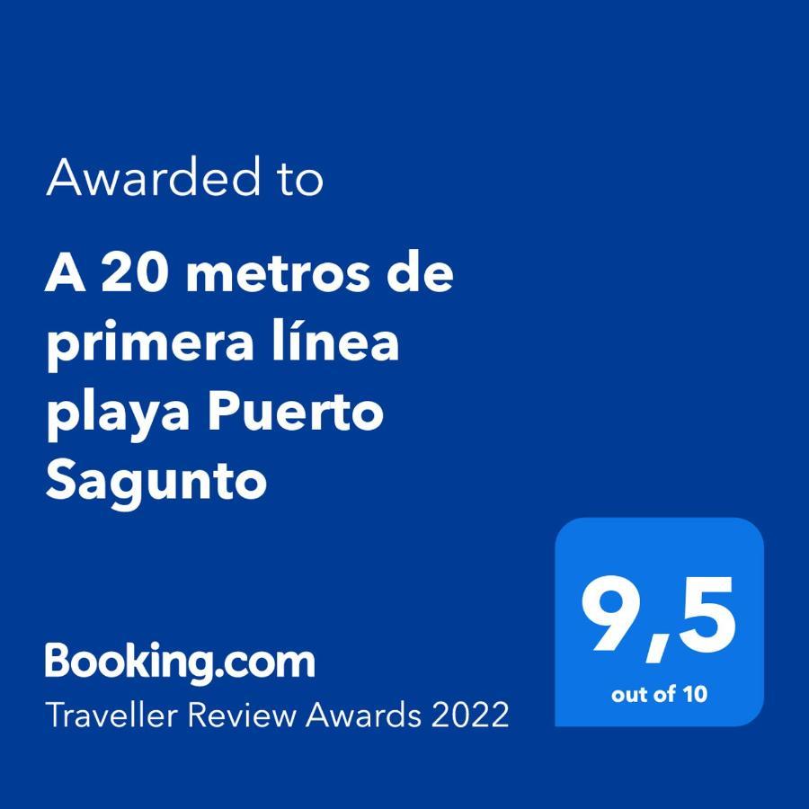 A 20 Metros De Primera Linea Playa Puerto Sagunto Ascensor Wifi ภายนอก รูปภาพ